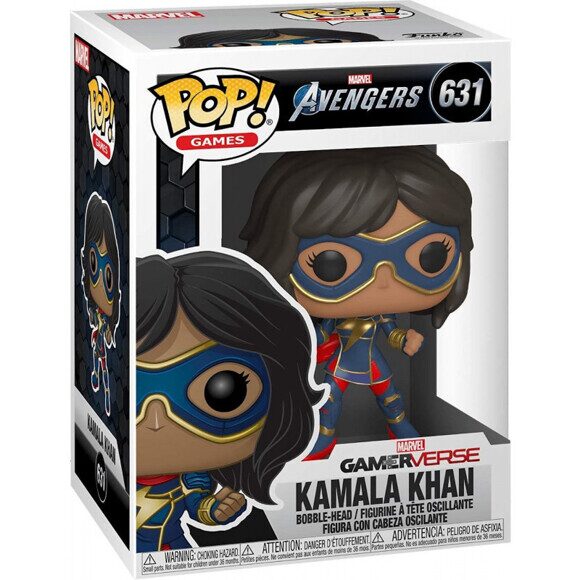 Фигурка Funko POP! Bobble: Marvel: Avengers Game: Kamala Khan 47760