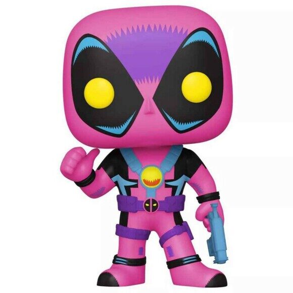 Фигурка Funko POP! Bobble Marvel Black Light Deadpool (Exc) 55091